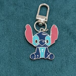 Loungefly Stitch Blue and Pink Small Pet Charm